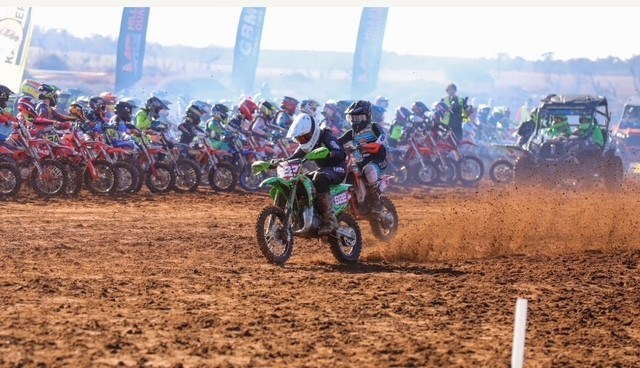 Koby Munro at Hattah Desert Race 2025 (Photo Credit: JB photography)